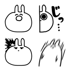 Otaku feeling Emoji : Rabbit vol.2