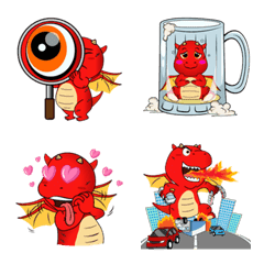 Emoji, Red Dragon