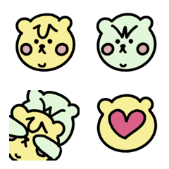 Mameshiba Bros. KARASHI & WASABI Emoji