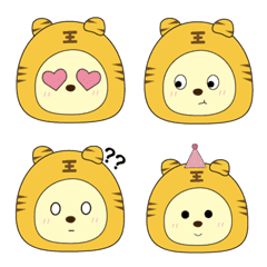 Pom tiger Emoji