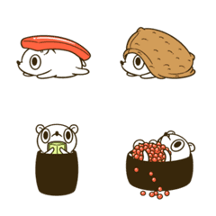 寿司のシャリネズミ（絵文字）