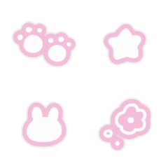 kawaii pink no emoji