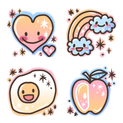 Two-tone soft emoji