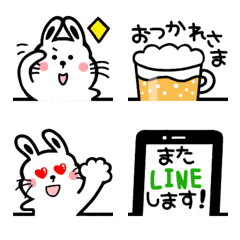 Good Rabbit and Rabbit ears sign / Emoji