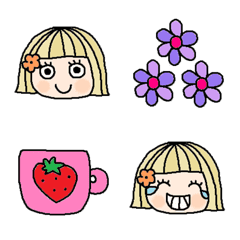 Various emoji 671 adult cute simple