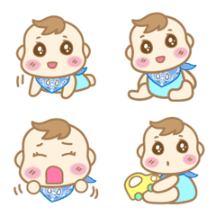 Life with a cute baby(Boy) Emoji vol.2