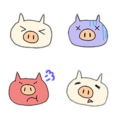 Pig's Cute Emoji