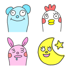 Kojiro with his friends emoji 2