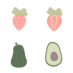 Pastel Fruit
