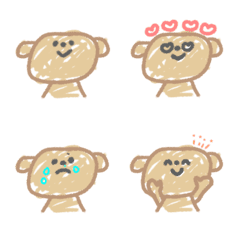 It's a bear-like dog emoji