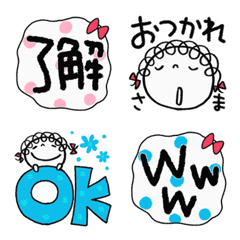 Easy to use Kururibbon Emoji