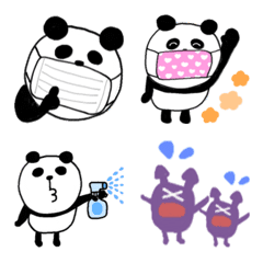 (Emoji) Mask panda