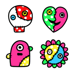 Patchwork ghost Emoji
