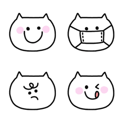 simple cat face Emoji (3)