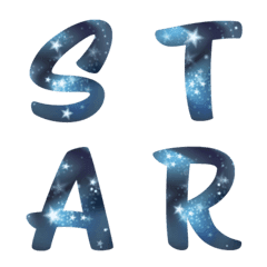 Night Sky Font Emoji