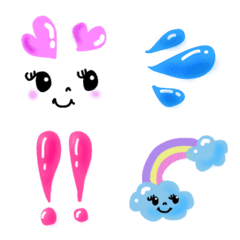 fluffy cute emoji 1