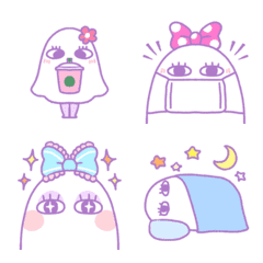 Dreamy and very cute Medjed emoji