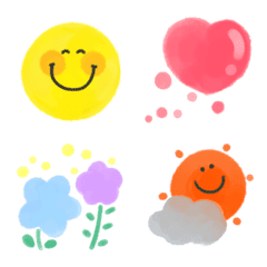 Relaxing and fluffy healing emoji
