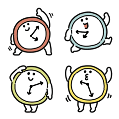Cute clock Emoji
