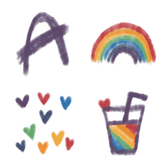 Rainbow Font and Emoji