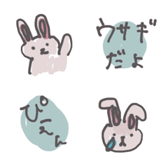 ウサギの絵文字