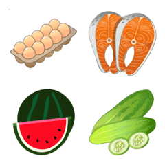 Grocery emojis