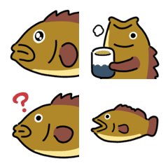 longtooth grouper Emoji