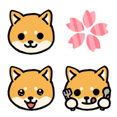 Red Shiba Inu's everyday emoji
