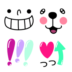 Emoji of simple face (resale)