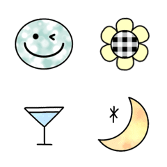 Colorful Emoji 25,you can use many times