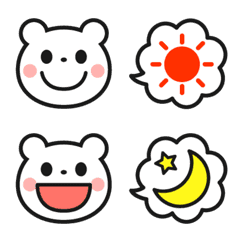 Emoji of the always usable bear