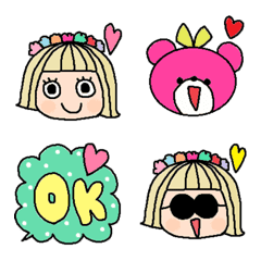 Various emoji 687 adult cute simple