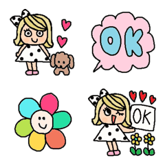Various emoji 688 adult cute simple