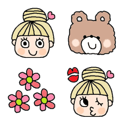 Various emoji 689 adult cute simple