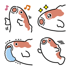 Cute carp Emoji