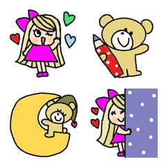 Various emoji 690 adult cute simple