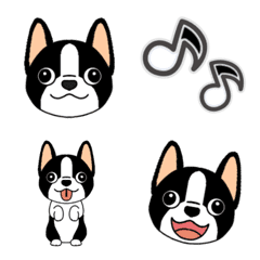 Boston terrier BOUtyan Emoji