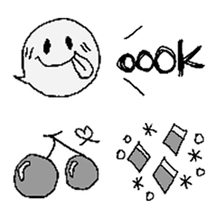 Adult gray emoji