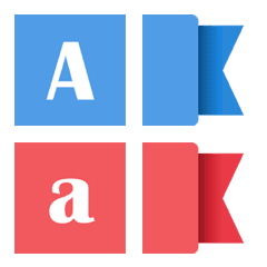 [ ABC ] เทปสีฟ้า & แดง