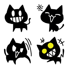 影子貓表情符號