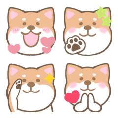 ポチの日常♡犬の表情絵文字
