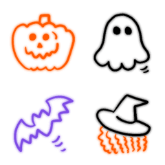 Pop neon halloween