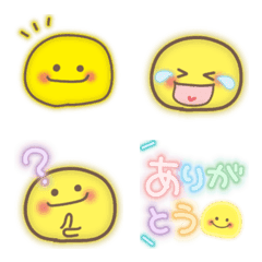 Very shiny neon Emoji 3