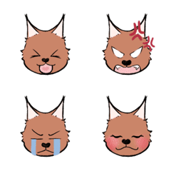 Lynx cat LINE Emoji LINE STORE