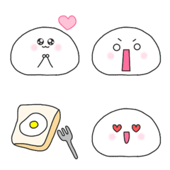 Komugi-chan basic set emoji