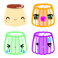Pudding & Jelly Emoji