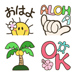 Hawaiian adult emoji 2