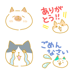 Softly color cute cats
