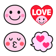 Emoji which conveys love.