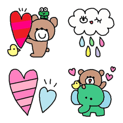 Various emoji 709 adult cute simple